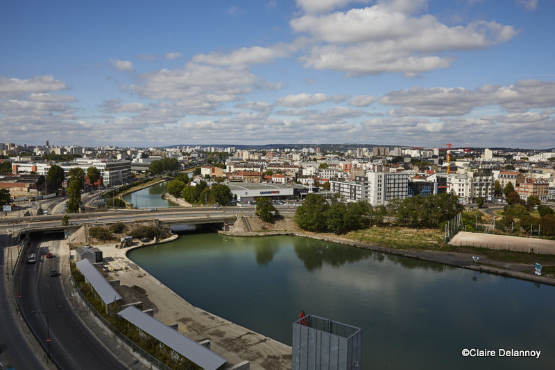 Le canal Saint – Denis zone Aubervilliers