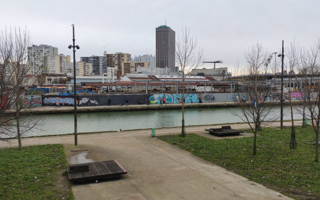 Sur les berges du Canal Saint – Denis