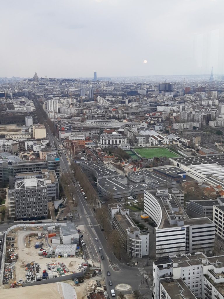 Vue depuis la tour Pleyel Vue depuis la tour Pleyel
