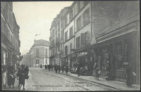 1920 env Rue du Moutier Auber
