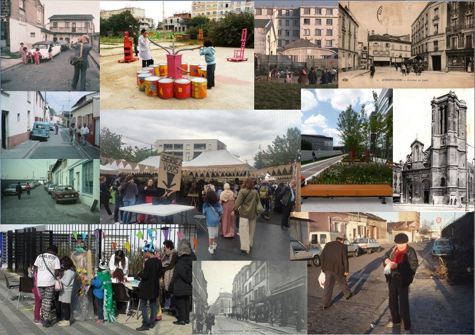 Montage Biennale Auber La Courneuve