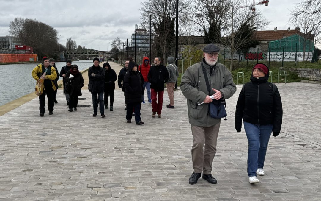 Balade du mardi 22 juillet à la découverte du canal Saint-Denis