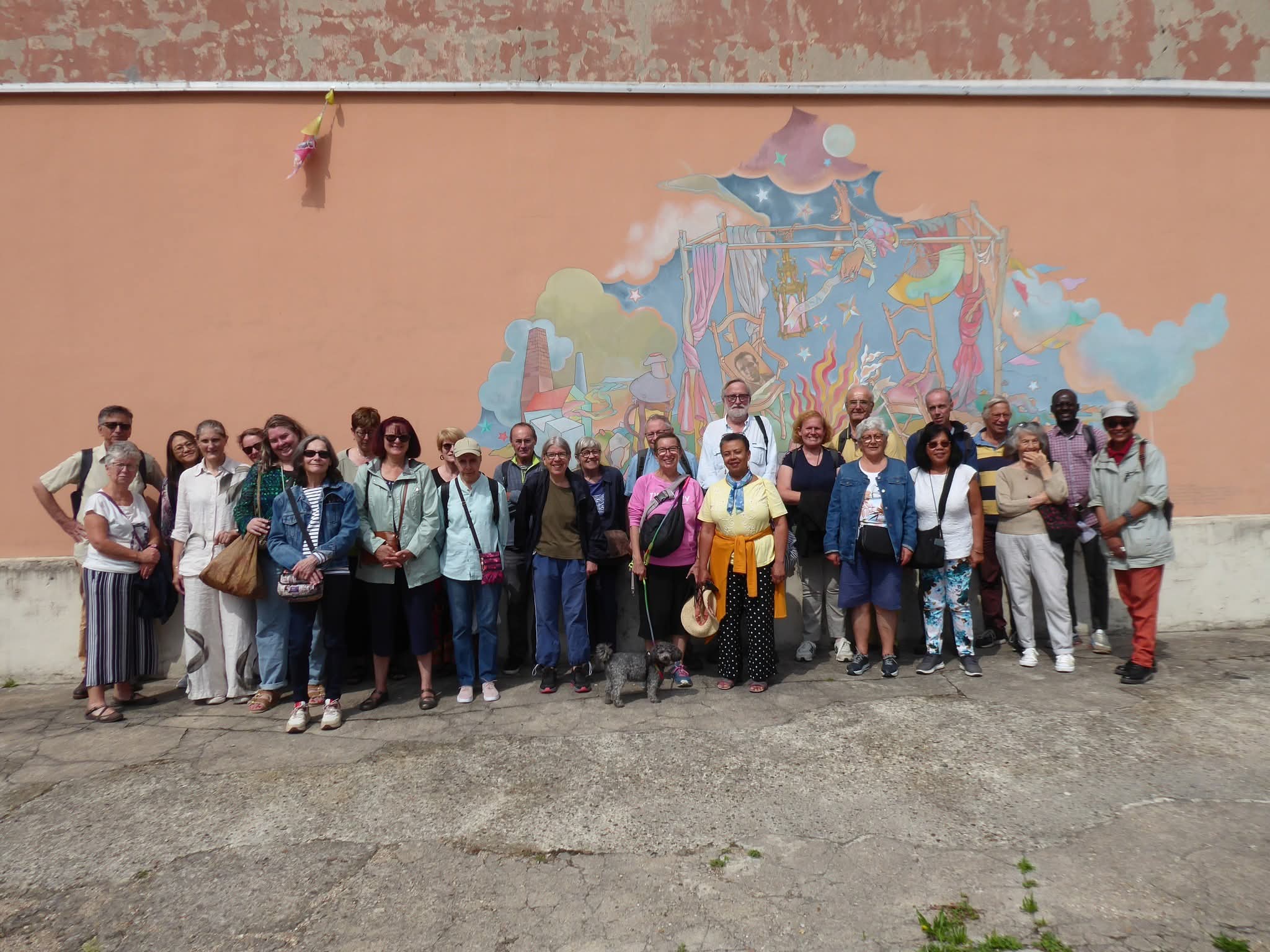 Les baladeurs au Hogar espagnol