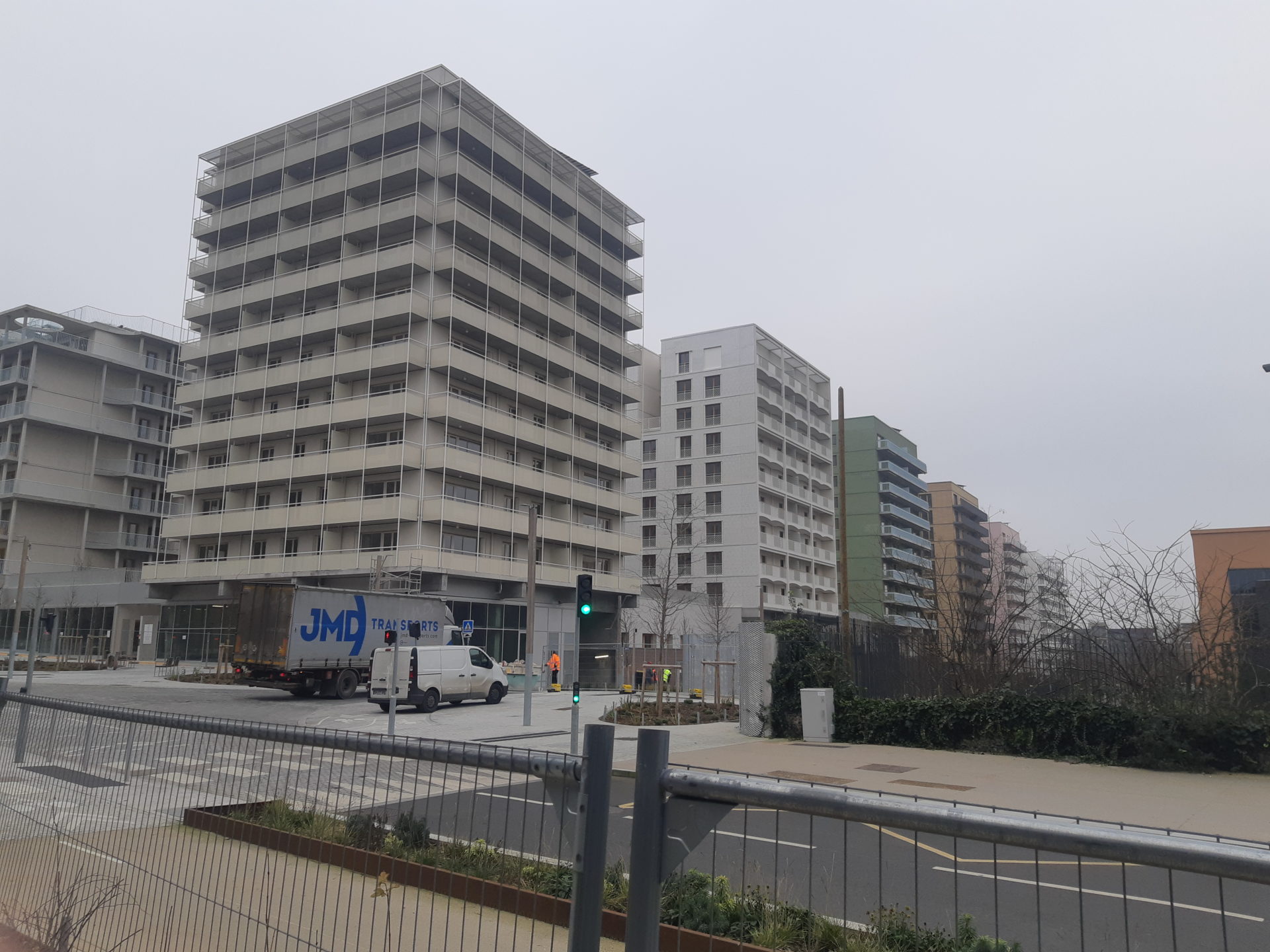 2025 01 20 Village olympique en construction