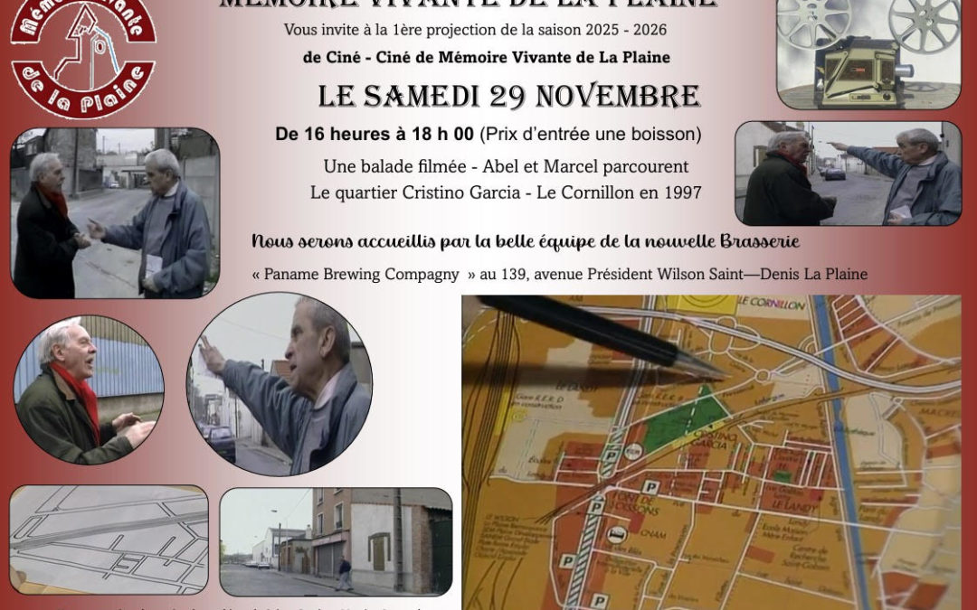 Projection :  « Abel et Marcel se baladent »