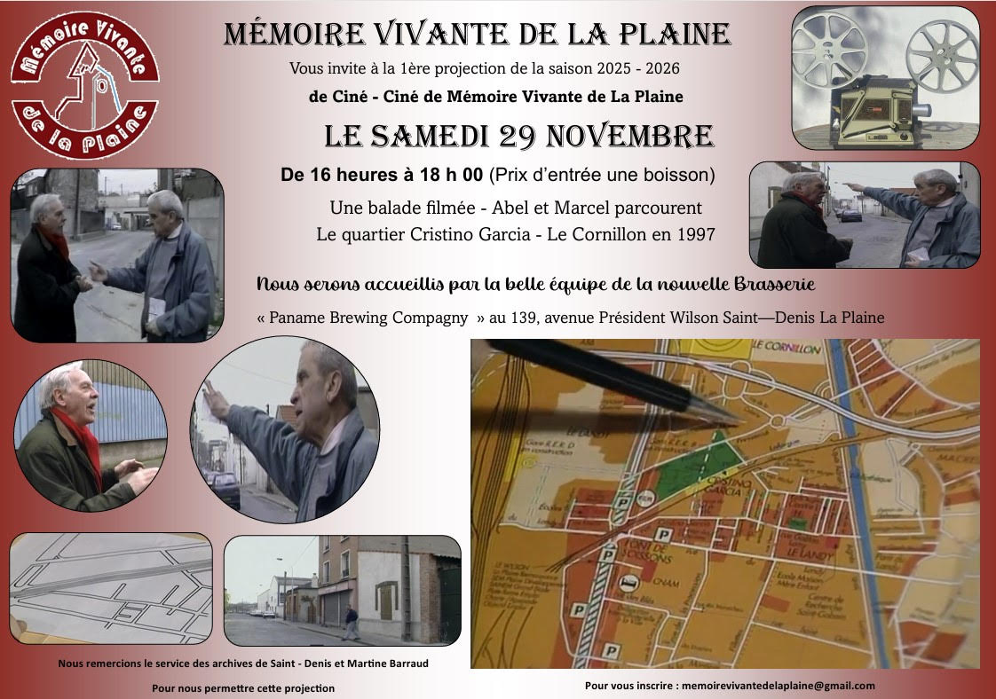Ciné de Mémoire Vivante de La Plaine