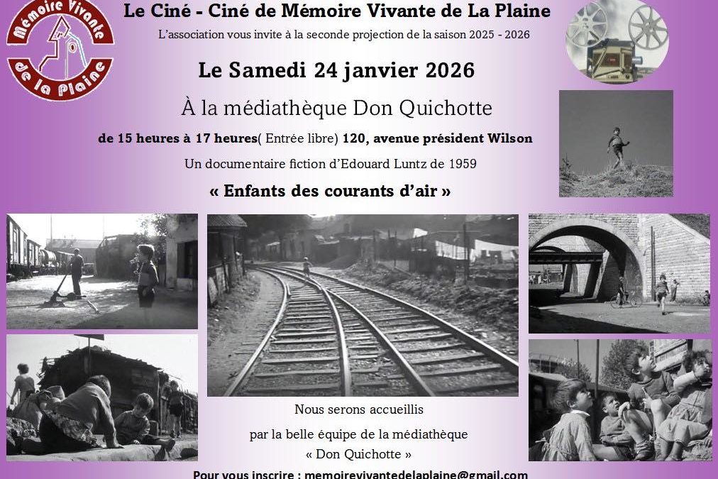 Cinéma – « Enfants des courants d’air »