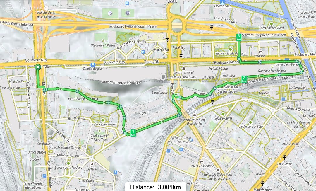 Balade Métamorphoses de la Porte de La Chapelle à la place Rosa Parks