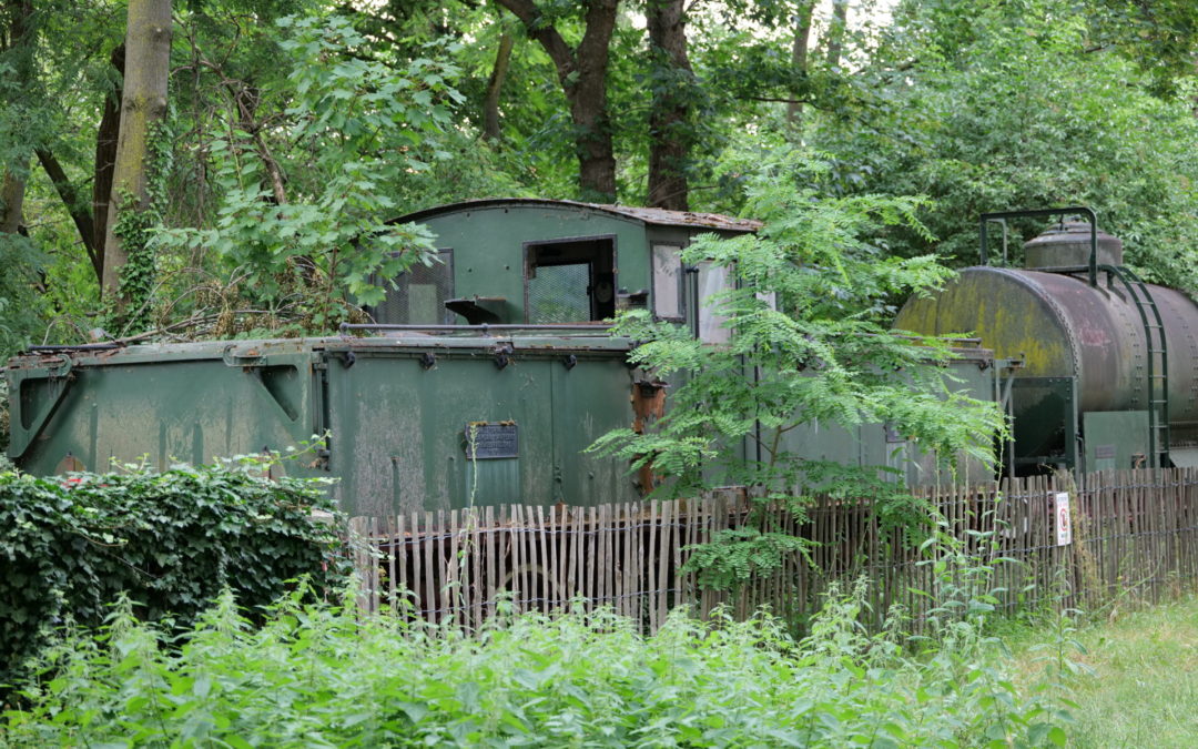 Un Monument Historique dans la Plaine : la Locomotive AEG numéro 2 de l’ancien chemin de Fer industriel de la Plaine et d’Aubervilliers.